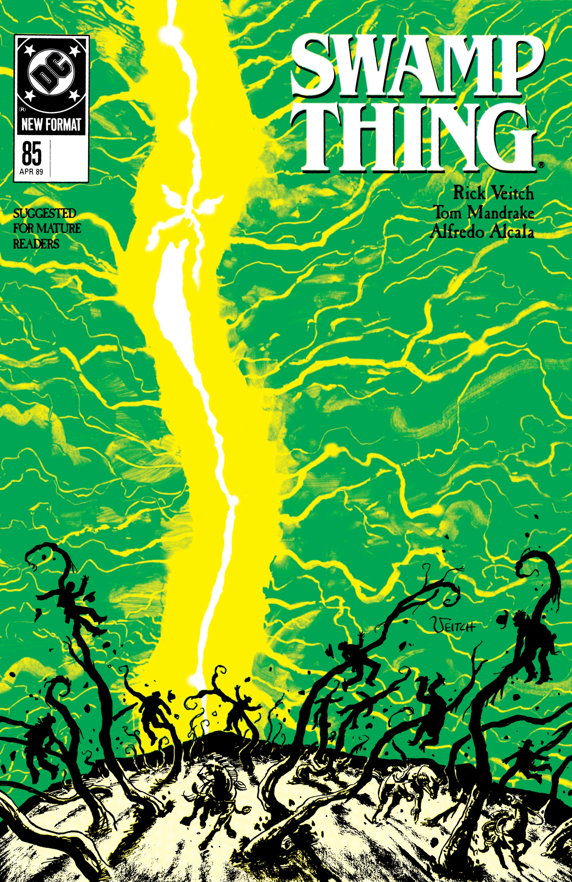 Swamp Thing #85 (DC, 1989 — Cover A) cover